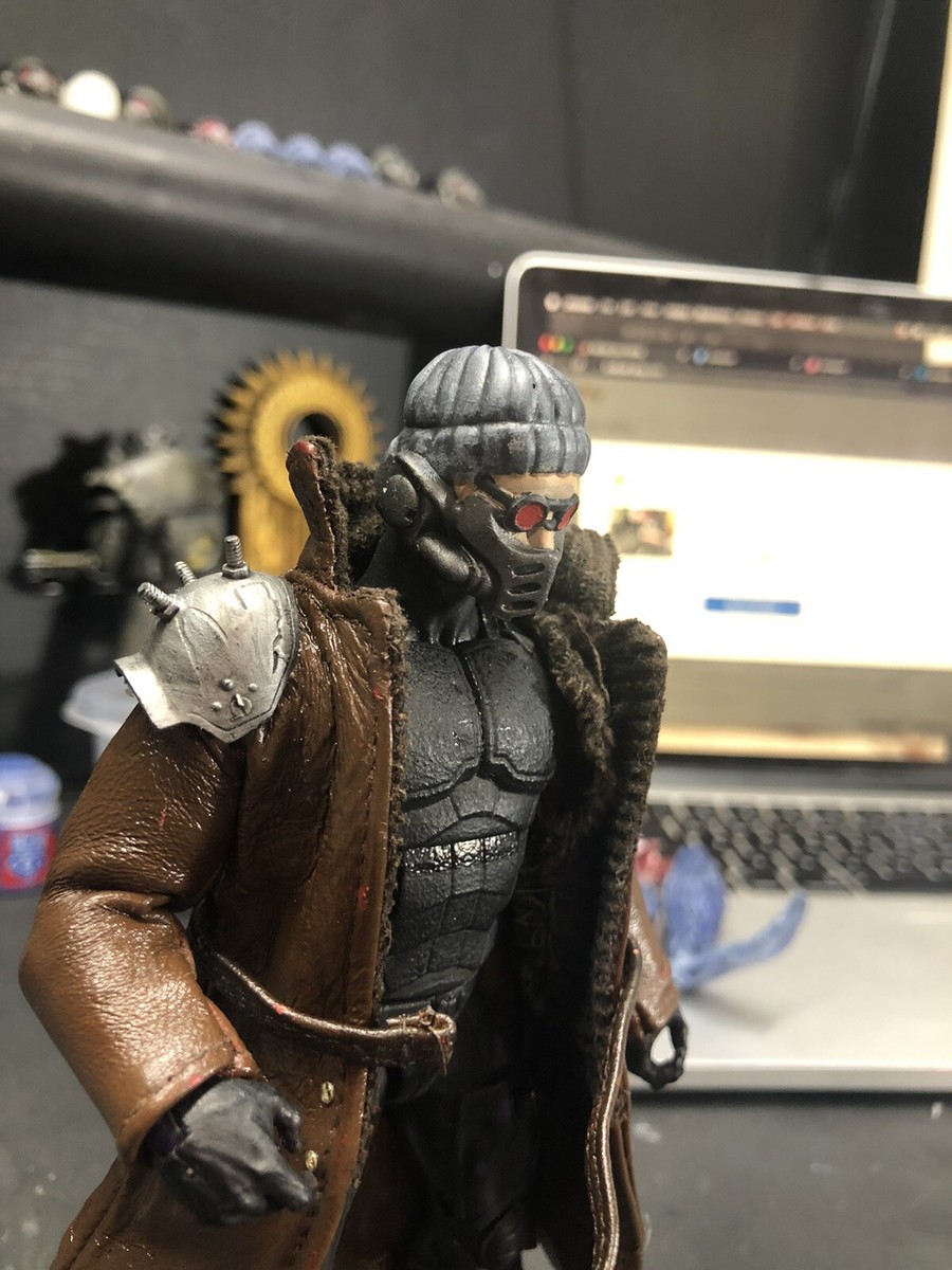 1/12 Gas mask headsculpt marvel legends black series mezco