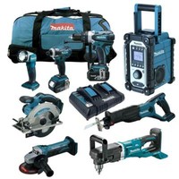 Makita 18V Akku Set - DDA460 Zk Winkelbohrmaschine Combo Kit Inkl. DHP458 +++