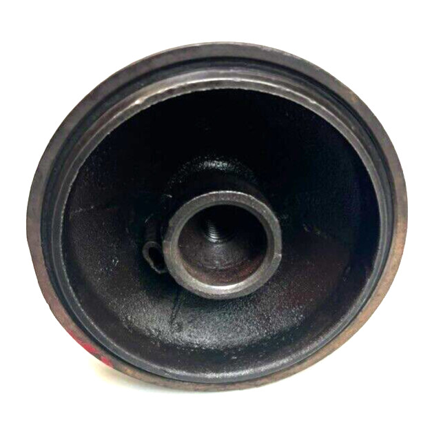 USED OIL FILTER BASE WITH 2 PLUGS FOR IH M MD MDV MV TRACTOR 6440DBX