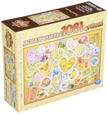 Pokemon Postage Stamp Art 108 Teile Puzzle Ensky 108-L700 Neu JP