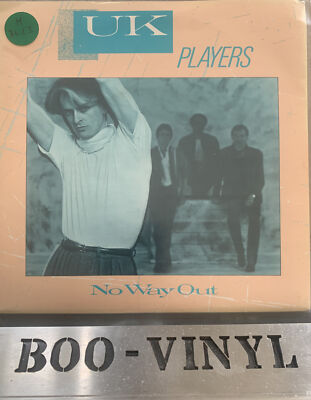 UK PLAYERS ~ NO WAY OUT 7 INCH VINYL 1982 AMS8220 NM / VG+