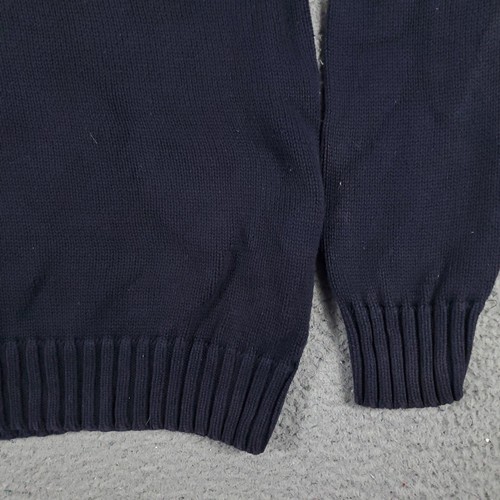 Nautica Sweater Mens XL Blue Casual 1/4 Zip Up Pullover Sweatshirt - Picture 4 of 8