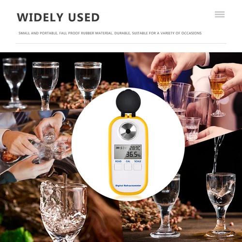 Portable Digital Alcohol Meter 0-80 Degree Pure Alcohol Tester Measuring Tools - Picture 2 of 9