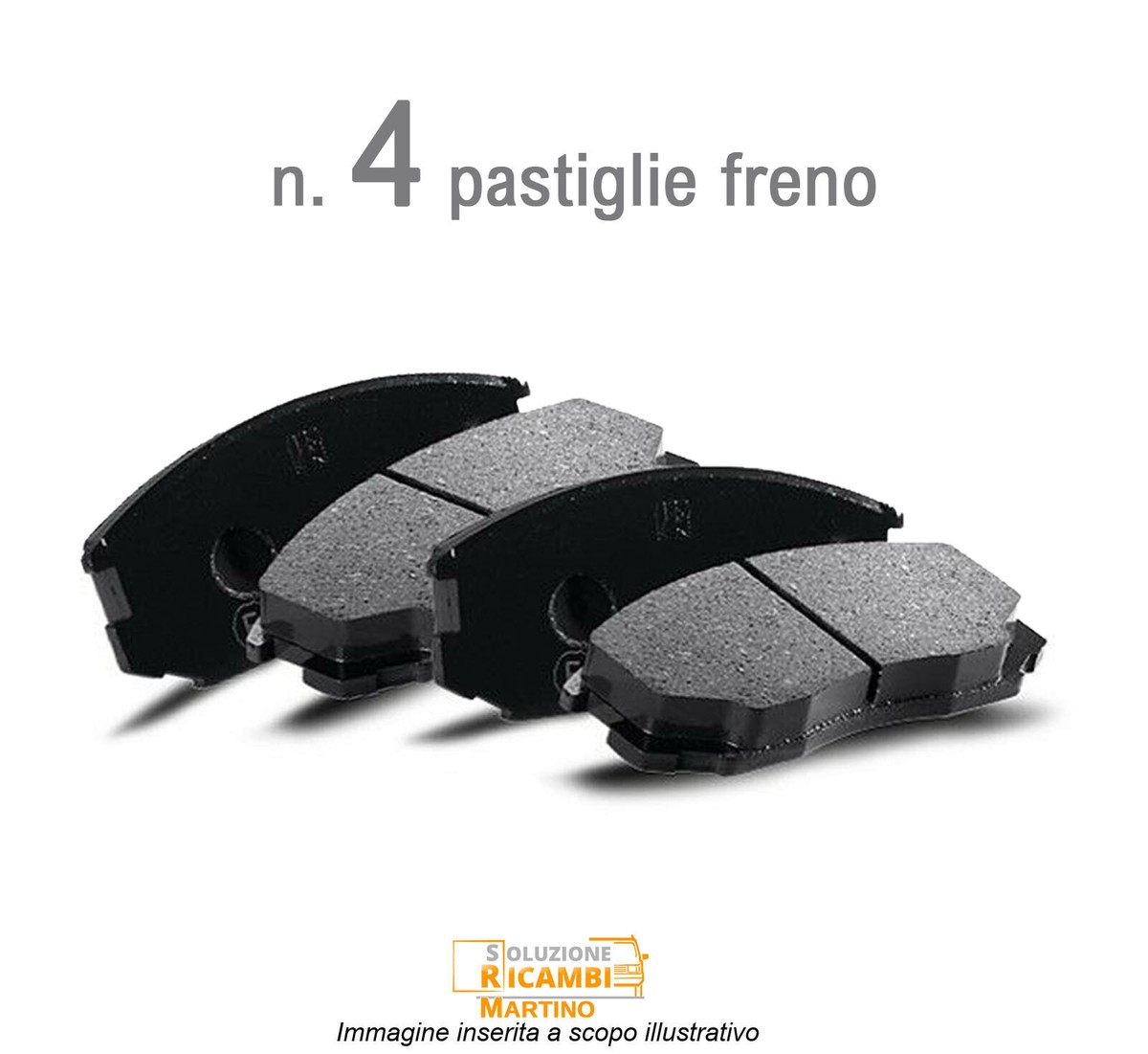 febi bilstein 16462 pastiglie freno (anteriore) - set di 4 pastiglie disco