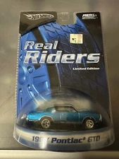 Hot Wheels Real Riders 1967 Pontiac GTO Limited Edition 1/64