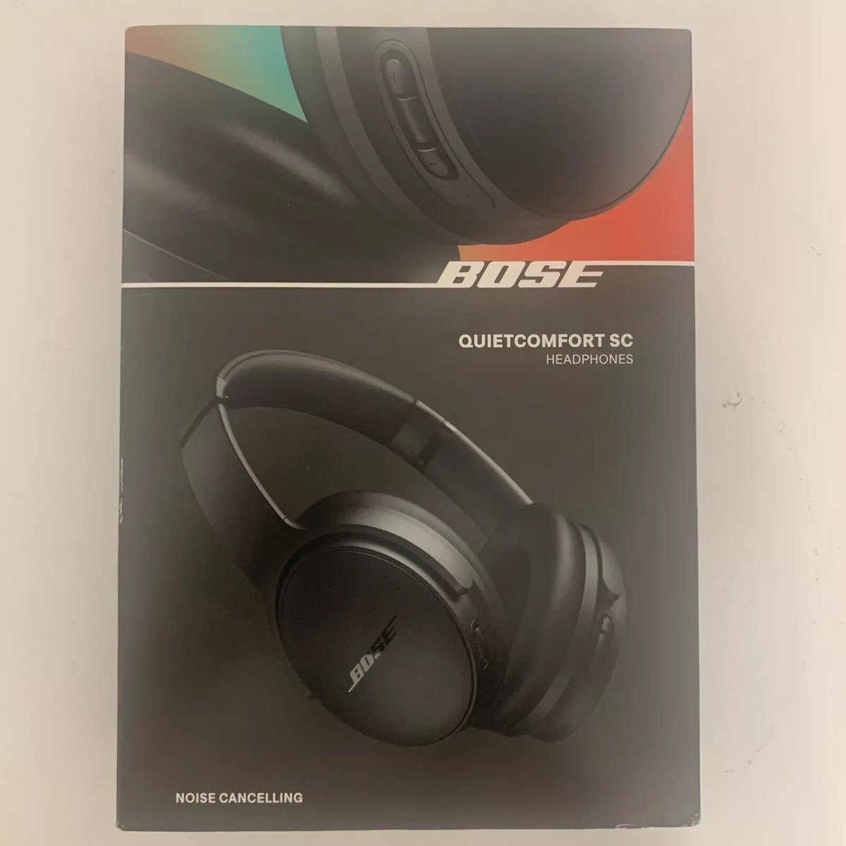 Bose QuietComfort SC Over-Ear Headphones Black with Case Bose QuietComfort SC Over-Ear Headphones Black with Case