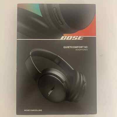 Bose QuietComfort SC Over-Ear Headphones Black with Case Bose QuietComfort SC Over-Ear Headphones Black with Case