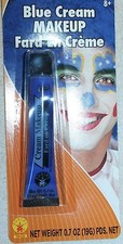BLUE Halloween Cream Make-up Stage Costume School Spirit Face Paint