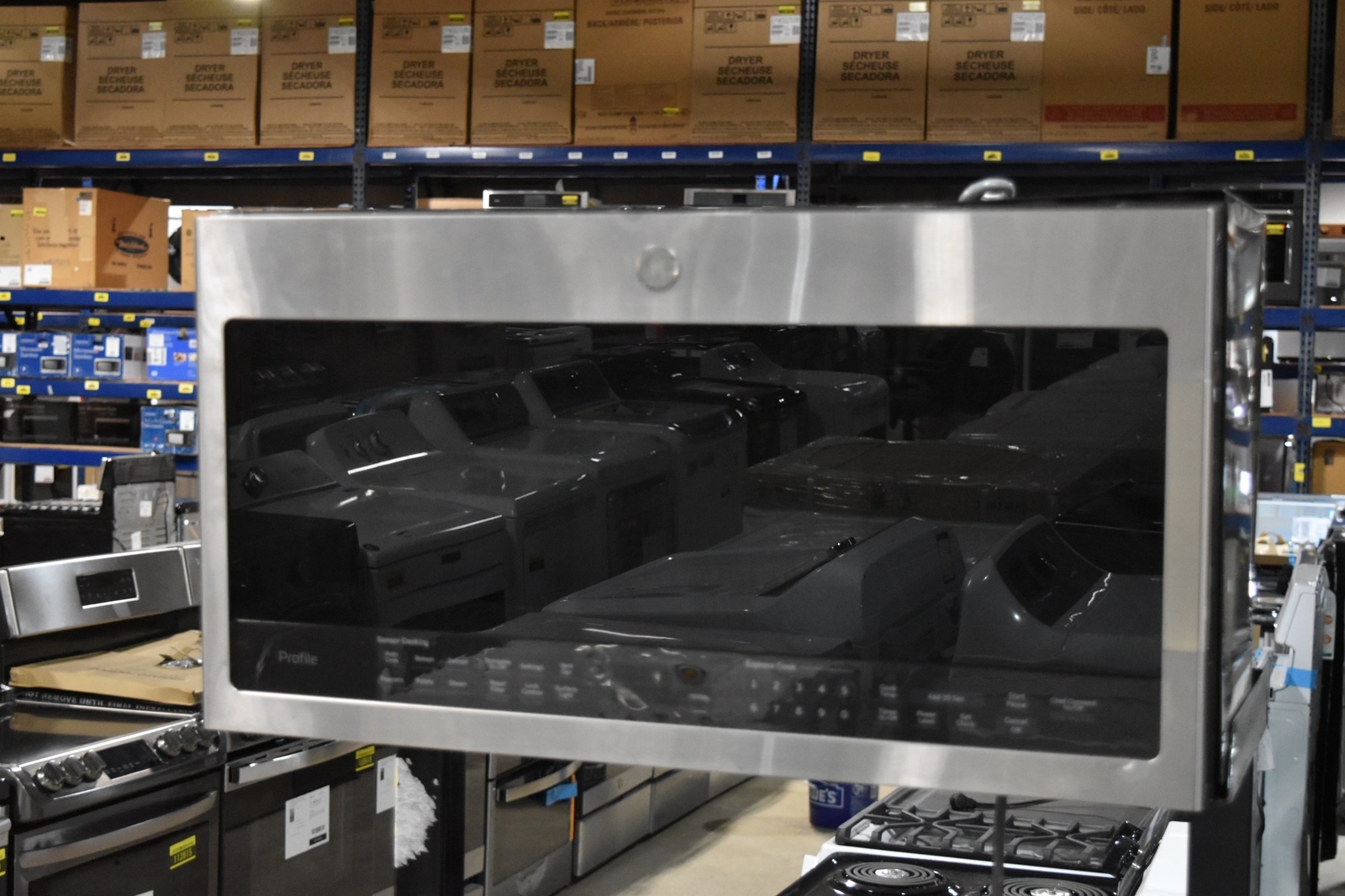 GE Profile PVM9005SJSS 30" Stainless OverTheRange Microwave NOB