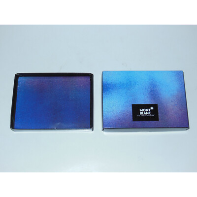 NOS* Montblanc Meisterstuck Black Leather Small Notebook/Wallet