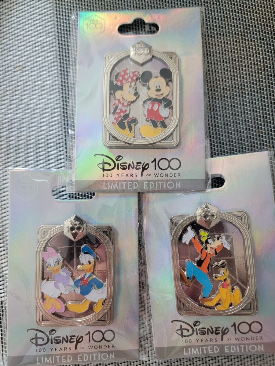 ディズニー 100周年 ピンバッジセット ディズニー☆JCBカード】特典交換: Disney100 オリジナルピンズ
