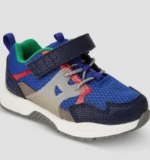 Stride Rite Sneakers Baby Boys 4M Navy Blue Surprize Maddox A4020