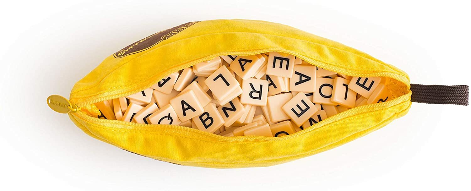 Double Bananagrams 288 Tiles Anagram Word Tile Game That Will Drive You