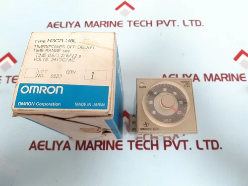 Omron H3CR-H8L Timer Power Off Delay 0.6 to 12 sec