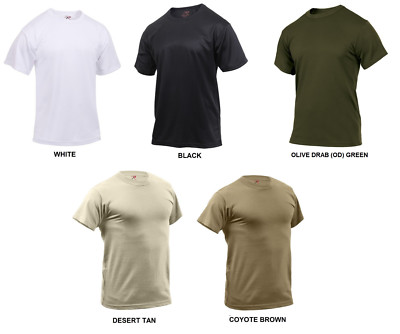 Performance Poly T-Shirt Quick Dry Moisture Wicking Army Navy USMC  Undershirt PT