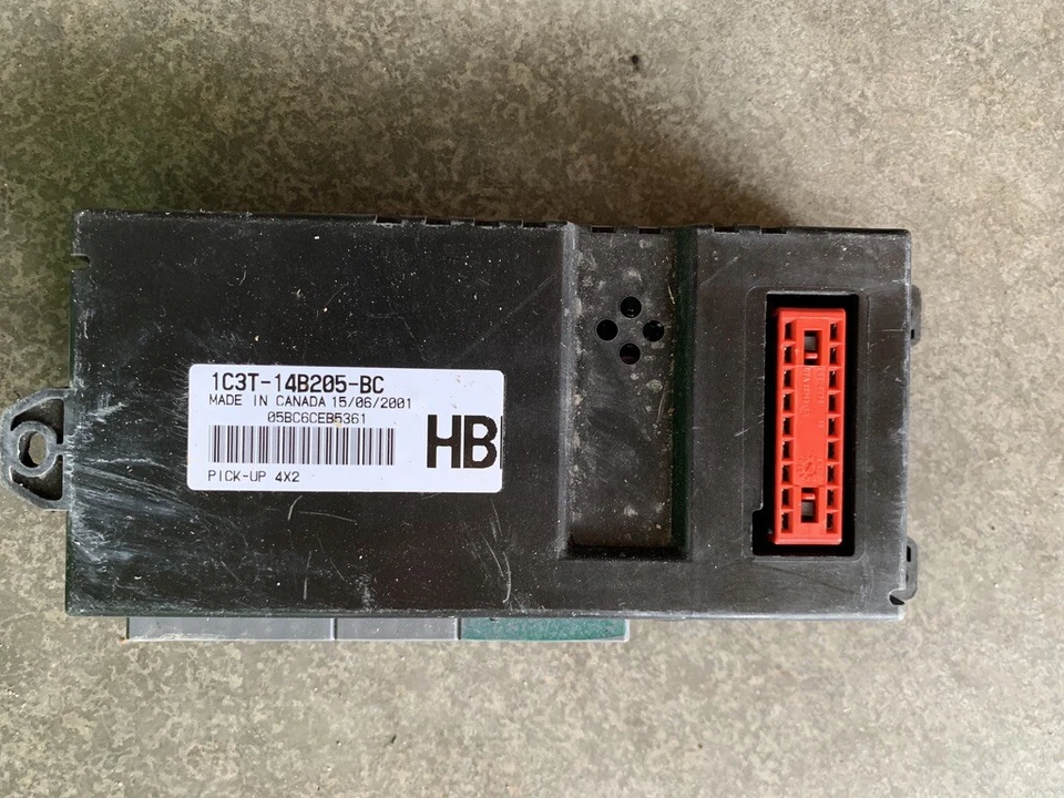 Ford F250 Excursion 2001-2002 caja de fusibles 1C3T-14A067-cc módulo gema 1C3T-14B205-BC Foto 4 de 4