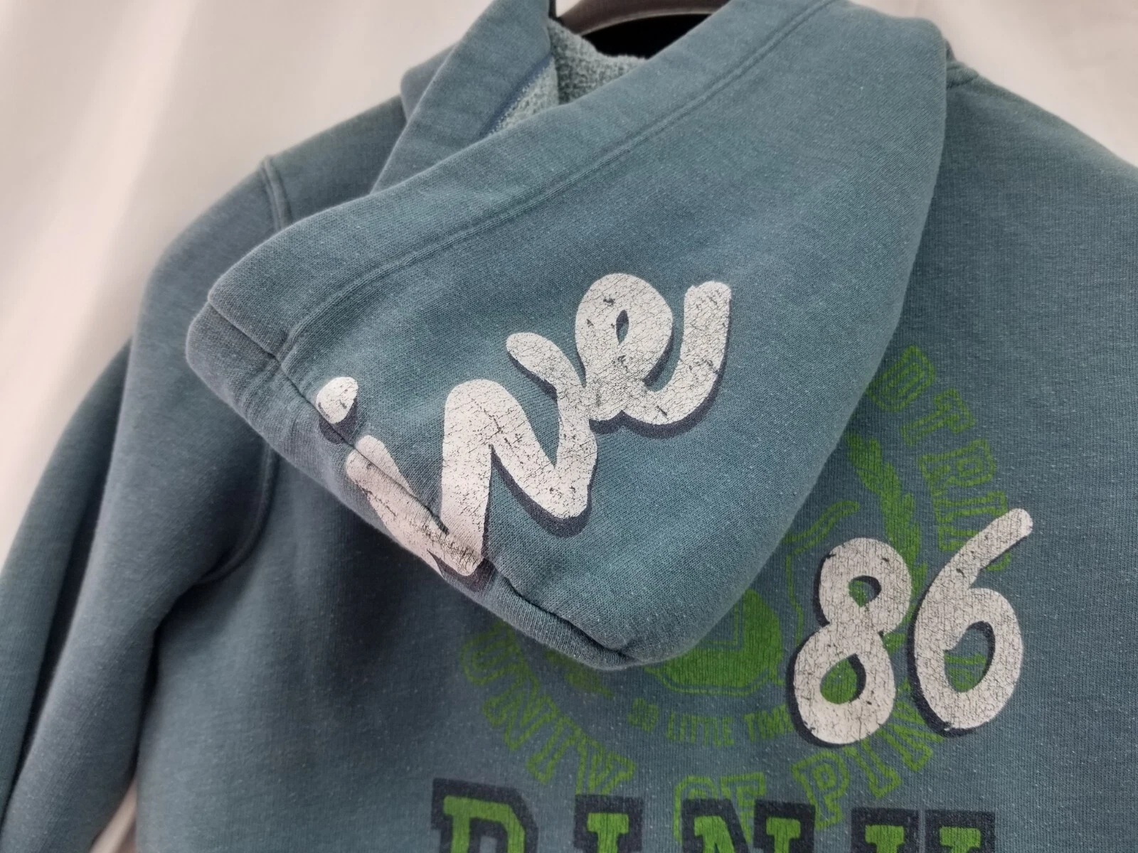 UNDERCOVER Victoria's Secret Rosa Felpa con Cappuccio Donna XS Misto Cotone Pullover Adulti Blu Zip