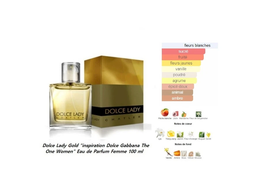 Dolce Lady Gold Eau de Parfum Pour Femme 100 ml - Photo 2/4