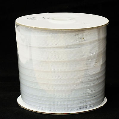 100/% Polyester Horsehair Mesh Braid Boning Crinoline 0.5 In Stiff 72 Yd Black