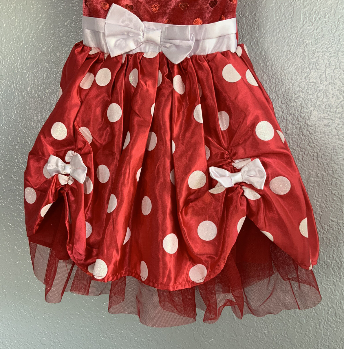 Minnie Mouse Costume Disney Store Minnie Dress Size 4… Gem