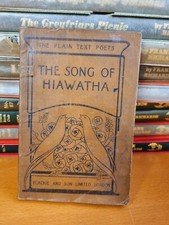 HENRY WADSWORTH LONGFELLOW The Song of Haiwatha - 1930s p/b - w