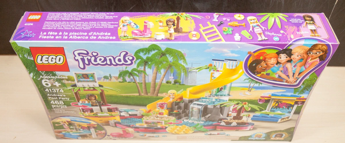 Lego friends andrea's pool party deals