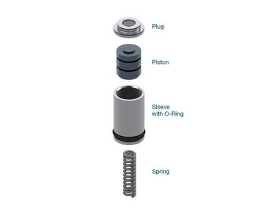 . 10R80 10L80 TCC Signal Damper Piston Kit BY SONNAX 105740-06K