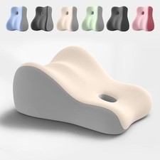Couples Posture Pillow for Pregnancy, Foam Cushion for Sitting Lying, Grey
