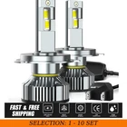 2-20 9003 H4 LED Headlight Bulb High Lo Beam Super Bright 6500K White Canbus Y19