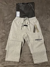 NEW FOG Essentials Relaxed Light Oatmeal Sweatpants Size XXS 100% Authentic✅