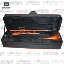 Bb Valve Trombone Brass Instrument  3-Valve Design  With a Hard Carry Case.