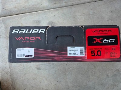 NEW Bauer Vapor X60 Hockey Skates Size 5 EE NOS Rare Discontinued Model