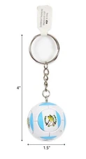 1 Key Chain Guatemala Soccer Ball Keychain Guatemala Soccer Ball Key Chain Charm