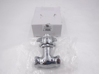 EZ-FLO 1/2''FNPT Chrome Self Closing Stop Valve 10187LF