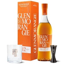 Glenmorangie 12 Years Old Single Malt Whisky Glass & Jigger Bundle 70cl