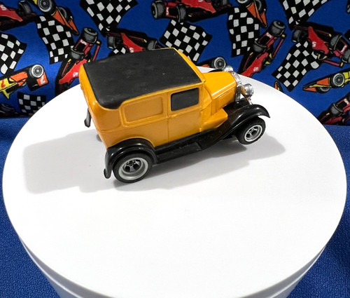 Aurora AFX '31 Model A Ford Panel Mustard HO Slot Car 4 Gear Magnatraction Runs