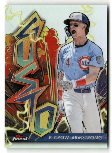2026 Topps Finest Pete Crow-Armstrong Base (RAW)
