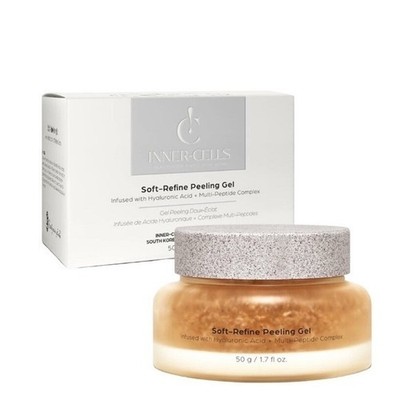 INNER CELLS Soft Refine Peeling Gel Hyaluronic Acid Multi Peptide Complex 1.7oz