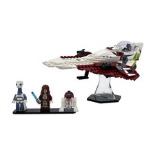 Acrylic Display Stand for LEGO 75333 Star Wars Obi-Wan Kenobi's Jedi Starfighter