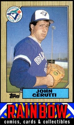 1987 Topps #557 John Cerutti Rookie Toronto Blue Jays