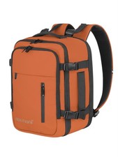 Erweiterbarer Handgepäck Rucksack 40x25x20-30 cm leichtes Bordgepäck für Ryanair