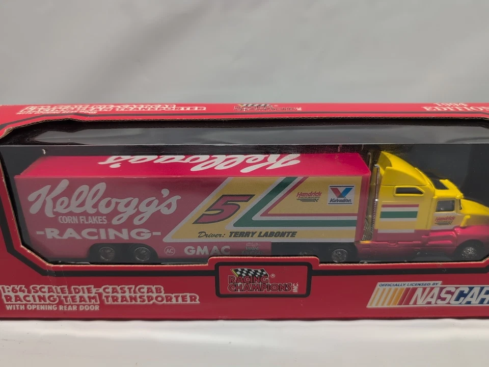 Terry Labonte #5 Team Transporter Racing Champions 1:64 NASCAR DE COLECCIÓN NUEVO EN CAJA Foto 2 de 4