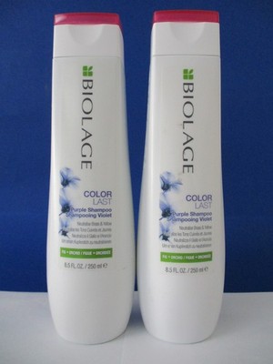 MATRIX BIOLAGE COLOR LAST PURPLE SHAMPOO 8.5 OZ ( Lot of 2)