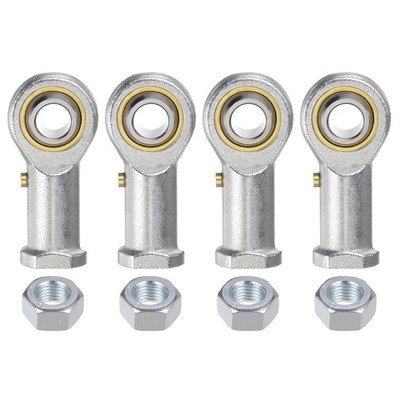 4pcs PHSB7 Female Rod End Bearing 7/16'' Bore and 7/16-20 Right Hand Thread