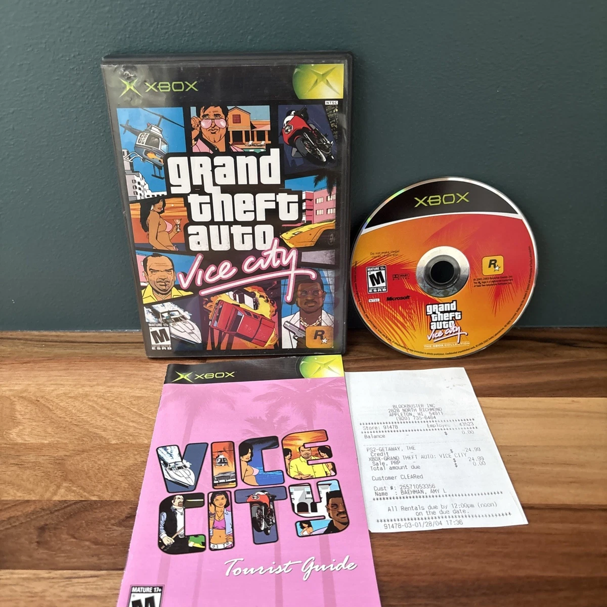 Grand Theft Auto: Vice City Microsoft Xbox Video Games for sale | eBay