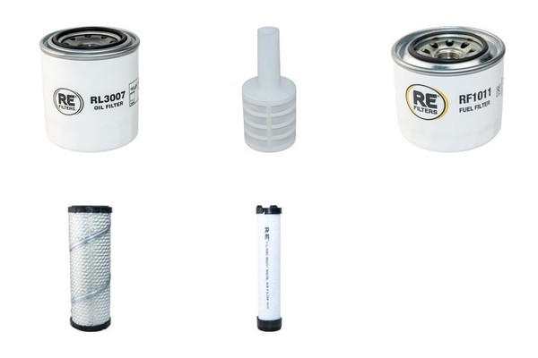Filter Service KIT FüR Neuson 3703 Rd Luft ÖL Kraftstoff W/Yanmar 4TNV88-W Eng-image