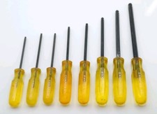 Vintage 8 Piece Set Bondhus Tools Balldriver Hex Screwdriver