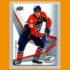 Nathan Horton #63 2008 Upper Deck Ice Florida Panthers Hockey Card NHL NM