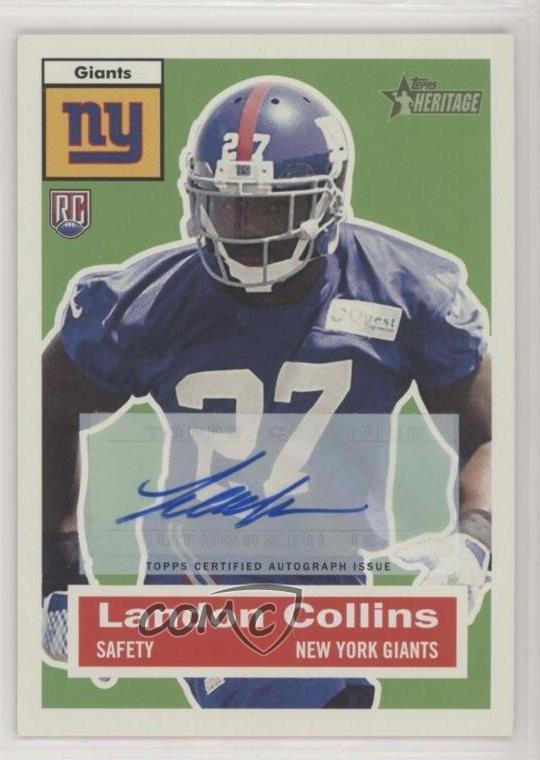 Landon Collins Topps Heritage #83 Autograph