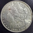 1885 O (New Orleans) Morgan Silver Dollar Coin $1 - NM 90% SILVER!  NO RESERVE!
